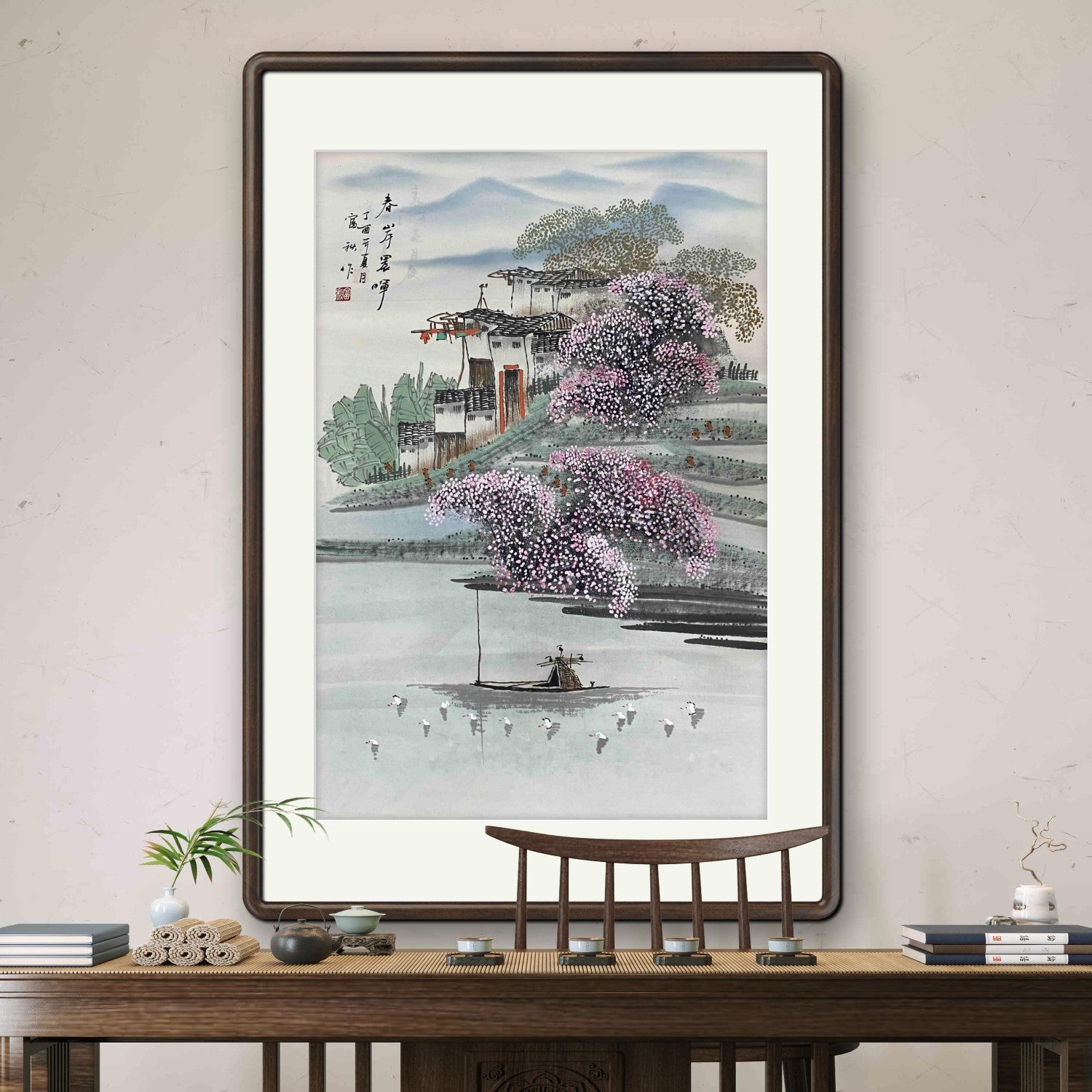 Spring Shores with Singing Birds