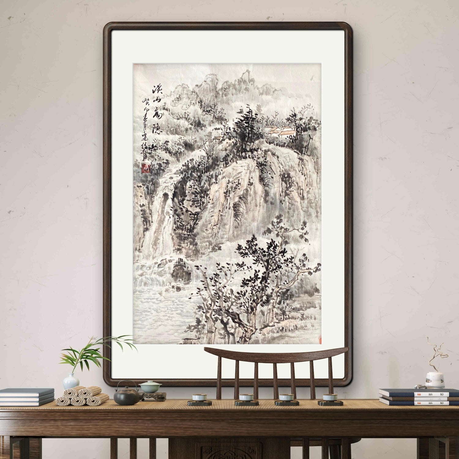 Secluded in Streams and Mountains