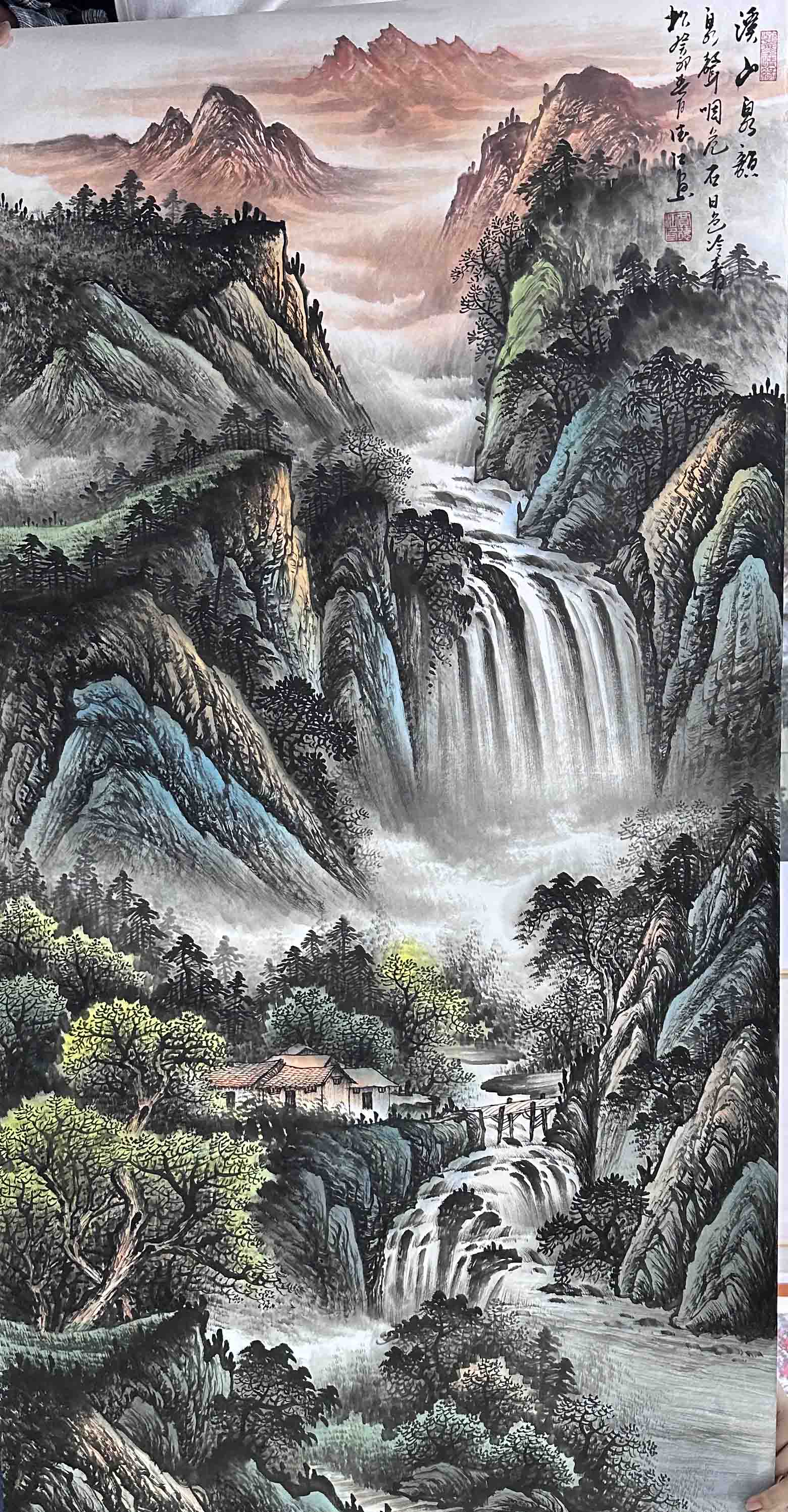 Mountain Streams and Waterfalls