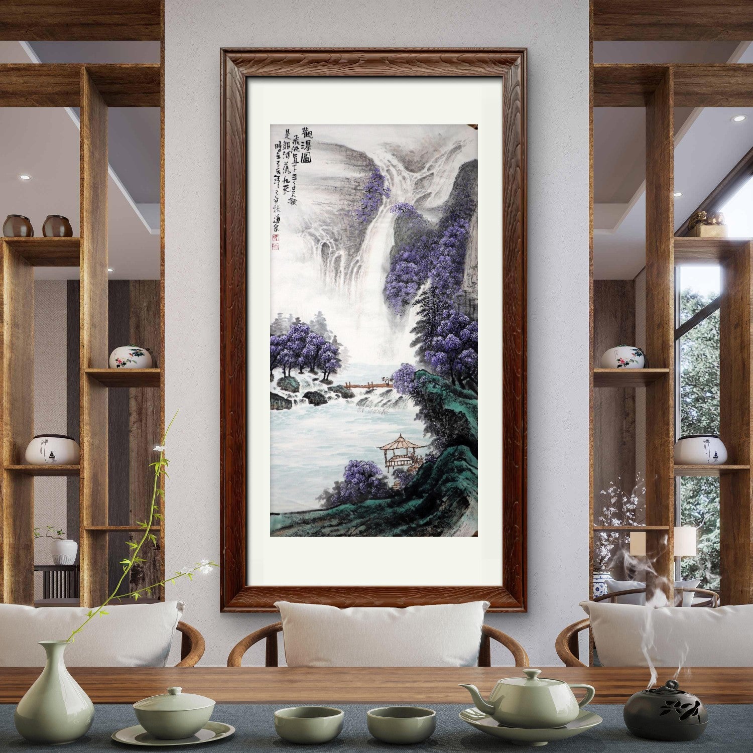 Viewing the Waterfall